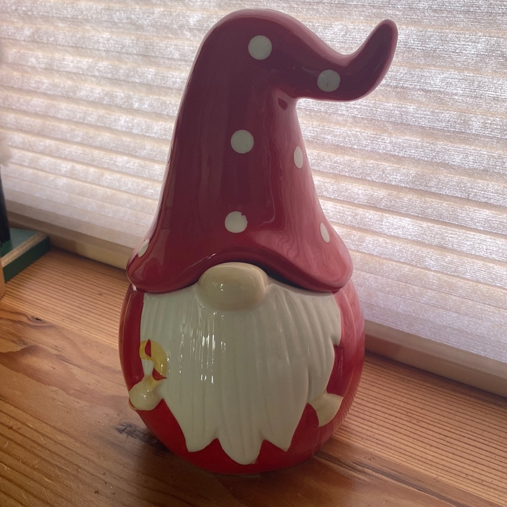 Gnome Cookie Jar